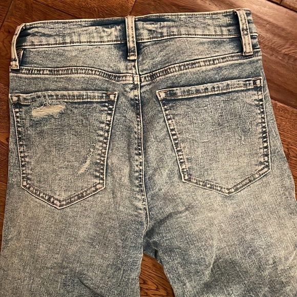 Acid wash blue jeans - Picture 4 of 5